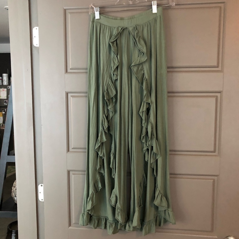 ASOS Ruffled Gaucho Pants
